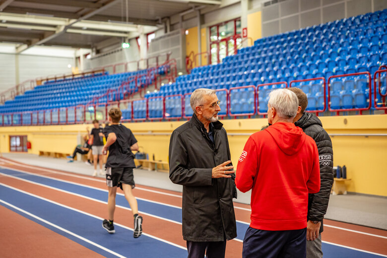 Besichtigung Olympiastützpunkt