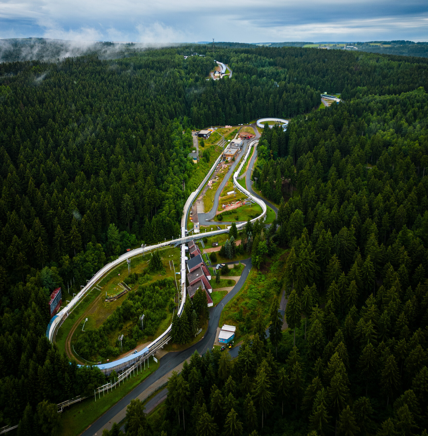 Rennschlitten- und Bobbahn Altenberg