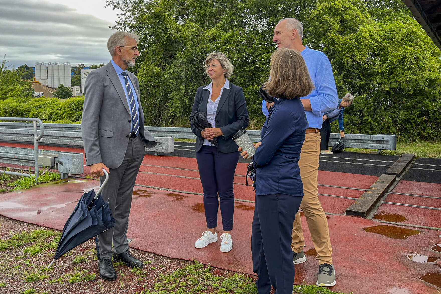 Sportminister zu Besuch in Riesa