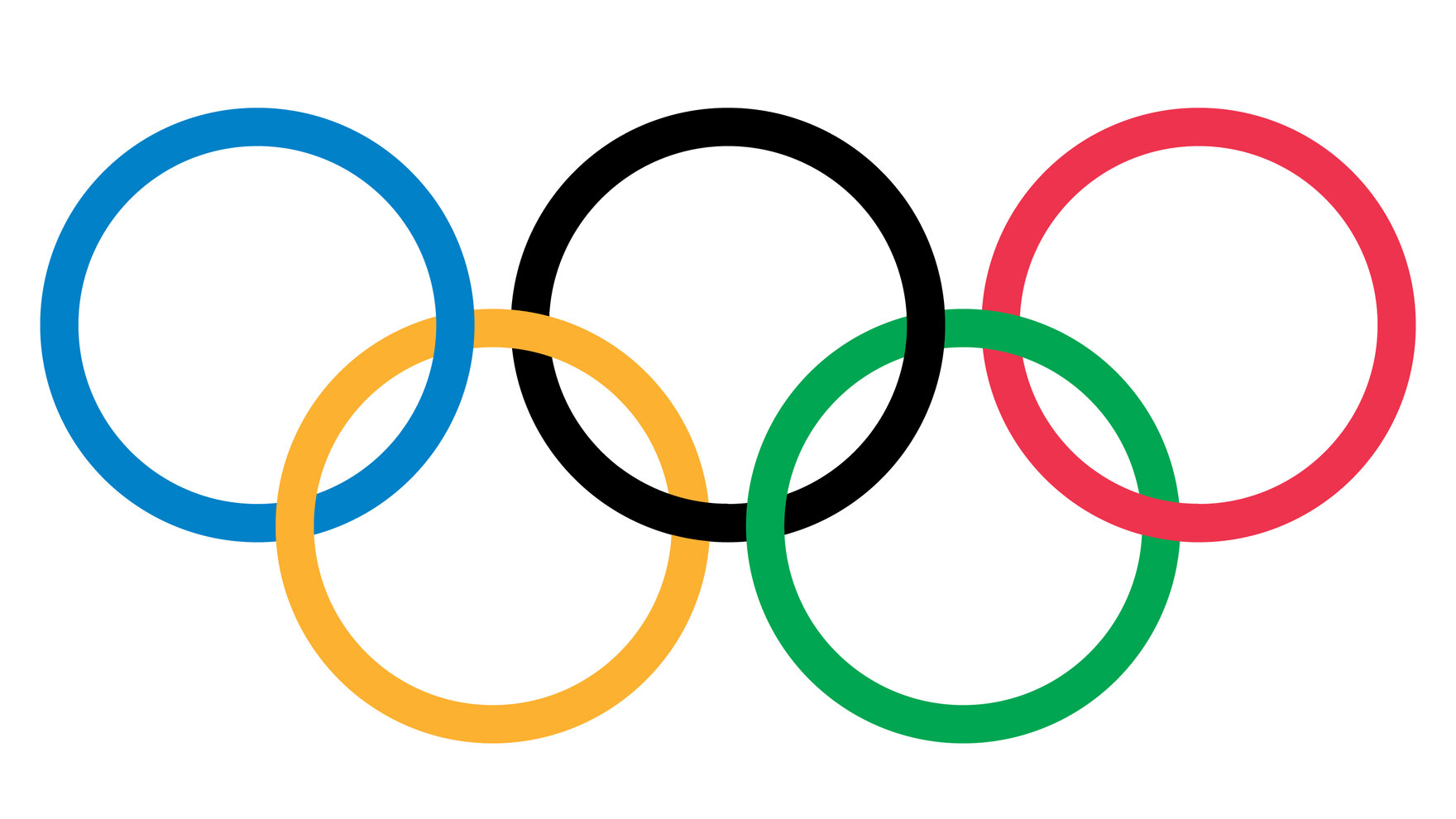 fünf olympische Ringe