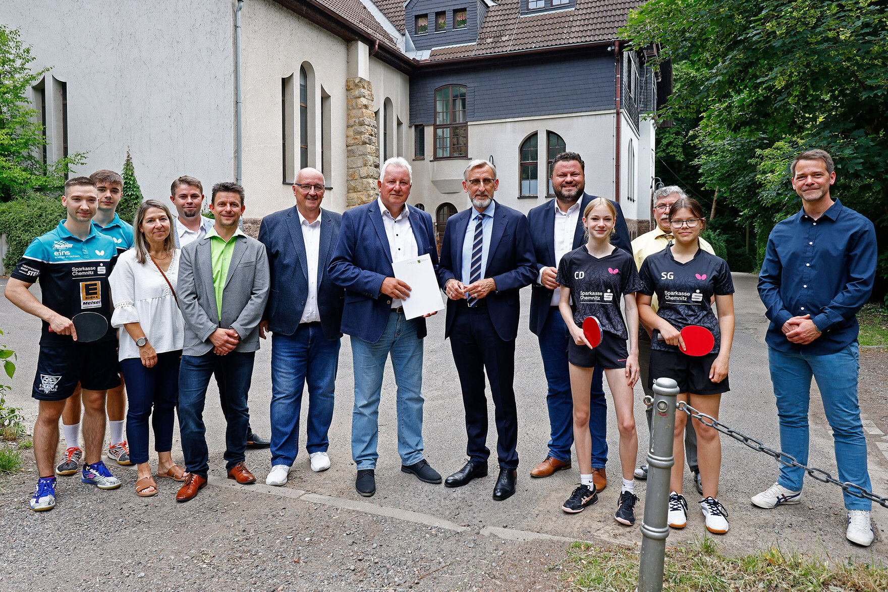 Fördermittelbescheid für TC HohensteinEmsthal